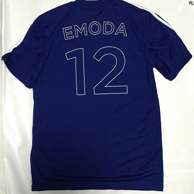 EMODA(エモダ)のレア EMODA×アディダス JFA JAPAN サッカーT コラボ スポーツ/アウトドアのサッカー/フットサル(ウェア)の商品写真
