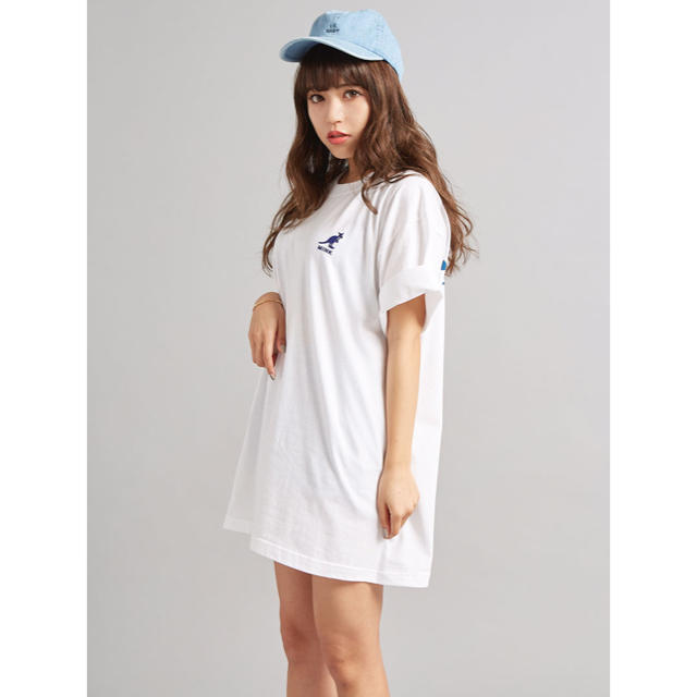 GYDA(ジェイダ)のmink tokyo KANGOL back logo Tシャツ レディースのトップス(Tシャツ(半袖/袖なし))の商品写真