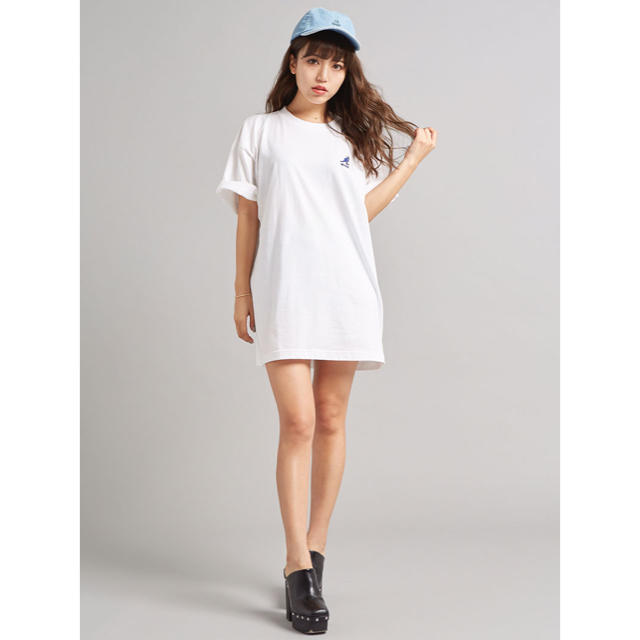 GYDA(ジェイダ)のmink tokyo KANGOL back logo Tシャツ レディースのトップス(Tシャツ(半袖/袖なし))の商品写真