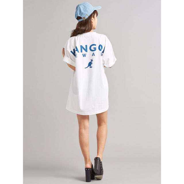 GYDA(ジェイダ)のmink tokyo KANGOL back logo Tシャツ レディースのトップス(Tシャツ(半袖/袖なし))の商品写真