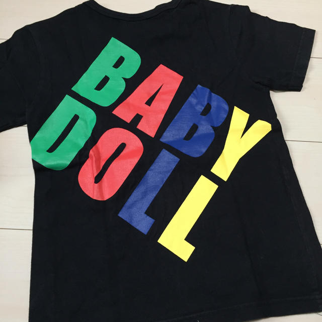 BABYDOLL(ベビードール)のベビードール Tシャツ 140 キッズ/ベビー/マタニティのキッズ服女の子用(90cm~)(Tシャツ/カットソー)の商品写真