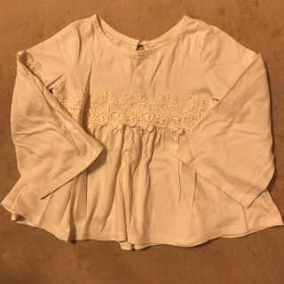 ベビーギャップ(babyGAP)のたわし様専用！baby GAPベルスリーブカットソーとZARAピンクトップス(Tシャツ/カットソー)