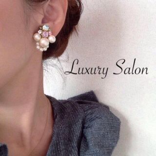 ドロップビジューピアス＆イヤリング(ピアス)