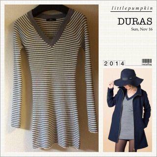 デュラス(DURAS)のデュラス 大人気完売 ワンピース(ミニワンピース)