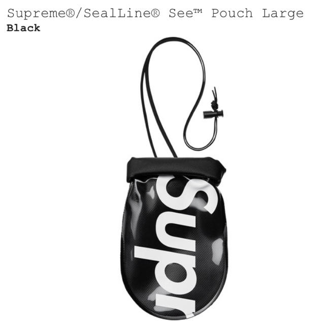 シュプリーム  SealLine See Pouch Large