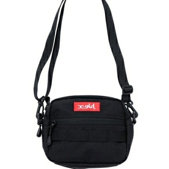 X-girl(エックスガール)の即日発送可！x-girl BOX LOGO SHOULDER BAG レディースのバッグ(ショルダーバッグ)の商品写真