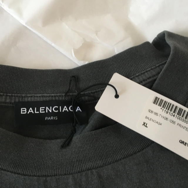 Balenciaga(バレンシアガ)のBALENCIAGA Paris tシャツ XL メンズのトップス(Tシャツ/カットソー(半袖/袖なし))の商品写真
