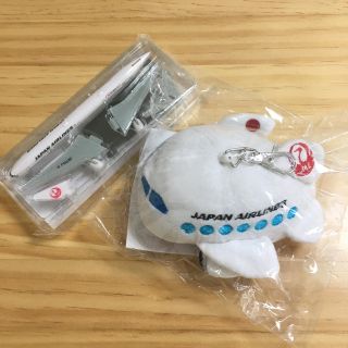 ジャル(ニホンコウクウ)(JAL(日本航空))の新品★JAL伸びる飛行機パスケース&プラモデル(模型/プラモデル)