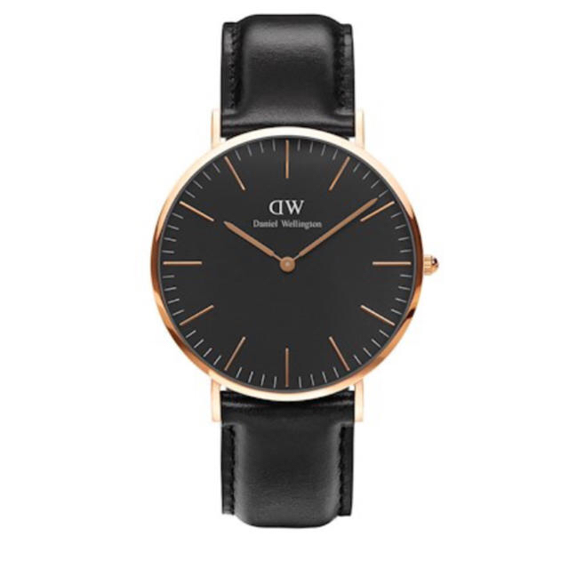 Daniel Wellington(ダニエルウェリントン)のダニエルウェリントン クラシックブラック レディースのファッション小物(腕時計)の商品写真