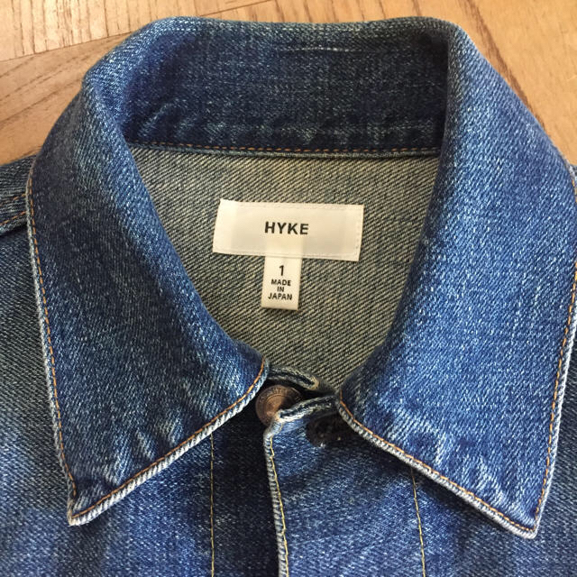 HYKE(ハイク)の土日限定お値下げ HYKE デニムジャケット type2 レディースのジャケット/アウター(Gジャン/デニムジャケット)の商品写真