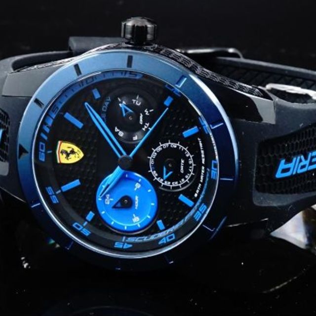 新品】 フェラーリ公式腕時計 腕時計 クロノグラフ-