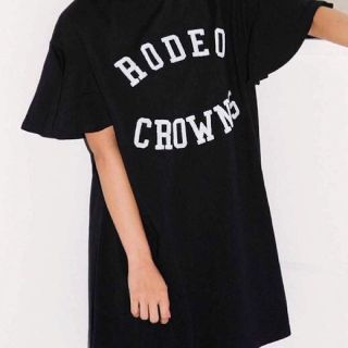 ロデオクラウンズ(RODEO CROWNS)のロデオクラウンズ☆柏 限定 ワンピース 新品 ホワイト フリーサイズ(その他)