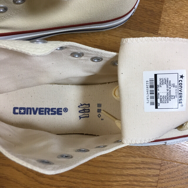 CONVERSE(コンバース)の未使用 CANVAS ALL STAR HI WHITE メンズの靴/シューズ(スニーカー)の商品写真