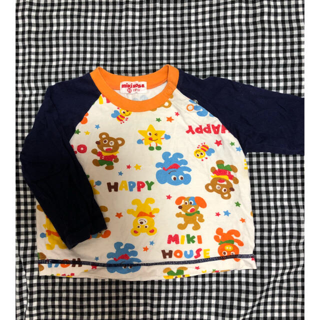 mikihouse(ミキハウス)のミキハウス シャツ 長袖  80サイズ キッズ/ベビー/マタニティのベビー服(~85cm)(Ｔシャツ)の商品写真