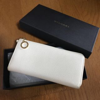 ブルガリ(BVLGARI)のBVLGARI ホワイト長財布(財布)