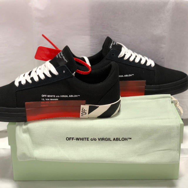 新品 OFF WHITE Vulc Low Top SNEAKER 正規品