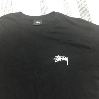 ステューシー(STUSSY)のstussy  ロンT ブラック(Tシャツ/カットソー(七分/長袖))