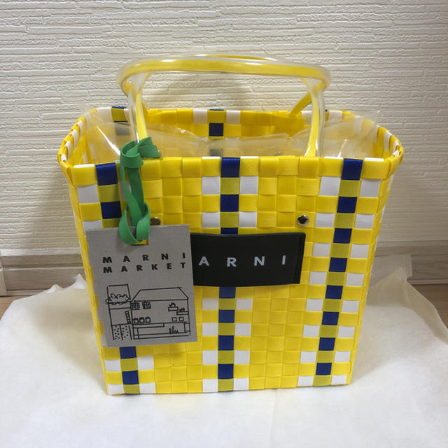 Marni(マルニ)のマルニ ピクニックバック トート マルニカフェ バッグ レディースのバッグ(かごバッグ/ストローバッグ)の商品写真