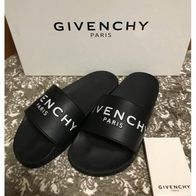 新品 GIVENCHY ロゴサンダル サイズ