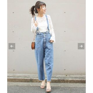 スピックアンドスパン(Spick & Span)のゆきえ様専用 SOMETHING × Spick サロペット(サロペット/オーバーオール)