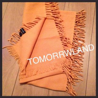 トゥモローランド(TOMORROWLAND)の新品 TOMORROWLANDのマフラー(マフラー/ショール)