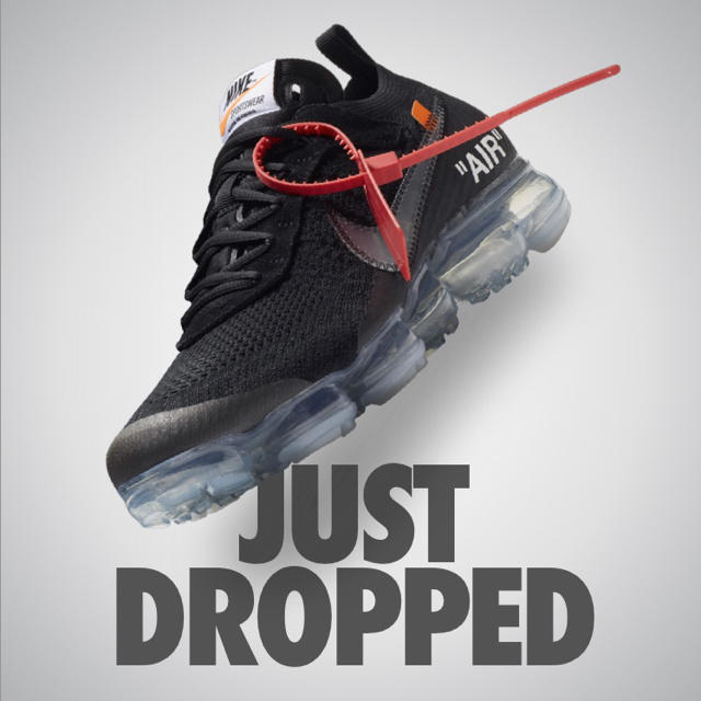 大勧め NIKE - OFF-WHITE off-white オフホワイト vapormax air スニーカー 大勧め NIKE - OFF-WHITE off-white オフホワイト vapormax air スニーカー