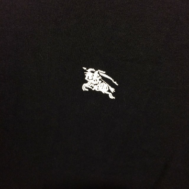 BURBERRY BLACK LABEL(バーバリーブラックレーベル)の美品 BURBERRY BLACK LABEL 半袖Tシャツ ブラック サイズ3 メンズのトップス(Tシャツ/カットソー(半袖/袖なし))の商品写真