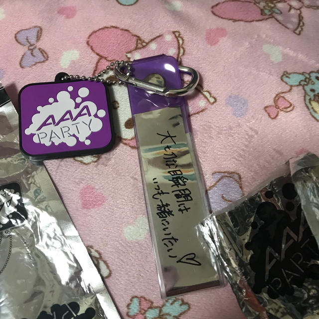 AAA(トリプルエー)のAAA 銀テープホルダー 紫 エンタメ/ホビーのタレントグッズ(アイドルグッズ)の商品写真