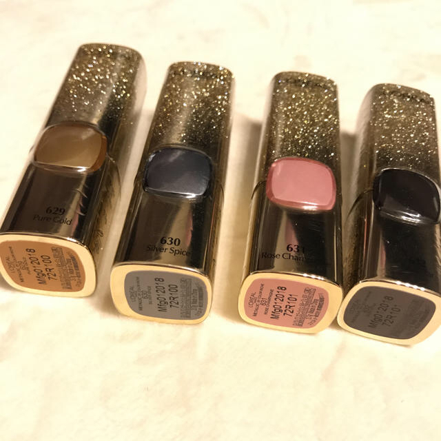 L'Oreal Paris(ロレアルパリ)の新品 ロレアルパリ カラーリッシュ ルルージュ 新色4色セット コスメ/美容のベースメイク/化粧品(口紅)の商品写真