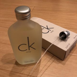 シーケーカルバンクライン(ck Calvin Klein)のカルバンクライン CK one(香水(男性用))