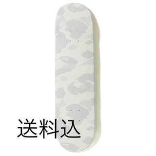 アベイシングエイプ(A BATHING APE)の送料込 CITY CAMO SKATEBOARD white(スケートボード)