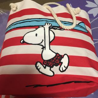 ピーナッツ(PEANUTS)の新品未使用☆スヌーピーボーダートートバッグ2つ(トートバッグ)