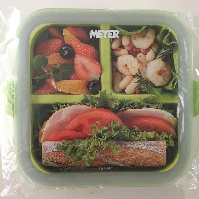 MEYER(マイヤー)のMEYER（マイヤー）マイコンテナ グリーン【新品・未使用】 インテリア/住まい/日用品のキッチン/食器(弁当用品)の商品写真