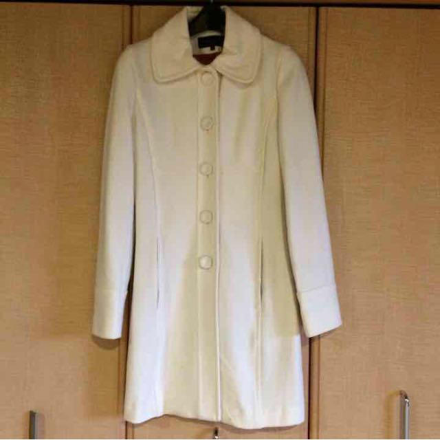 MERCURYDUO(マーキュリーデュオ)のマーキュリーデュオ☆ホワイトコート☆ レディースのジャケット/アウター(ロングコート)の商品写真