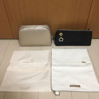 ブルガリ(BVLGARI)の 【ｍ's様専用】⭐️お値下げ⭐️ブルガリノベルティポーチ3種(ポーチ)