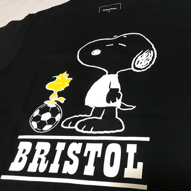 F.C.Real Bristol × SNOOPY EMBLEM TEE (Ｌ)