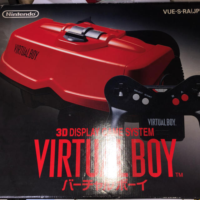 任天堂(ニンテンドウ)のニンテンドー virtual boy（テトリスカセット付き） エンタメ/ホビーのゲームソフト/ゲーム機本体(家庭用ゲーム機本体)の商品写真