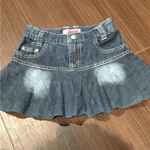 JENNI(ジェニィ)のJENNI デニムスカート 最終値下げ キッズ/ベビー/マタニティのキッズ服女の子用(90cm~)(スカート)の商品写真