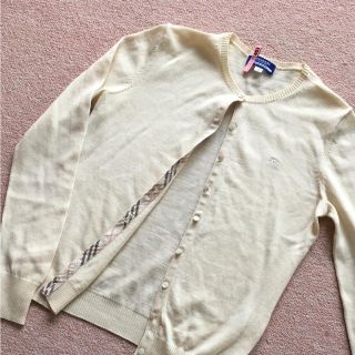 バーバリーブルーレーベル(BURBERRY BLUE LABEL)の難あり バーバリー カーディガン(カーディガン)