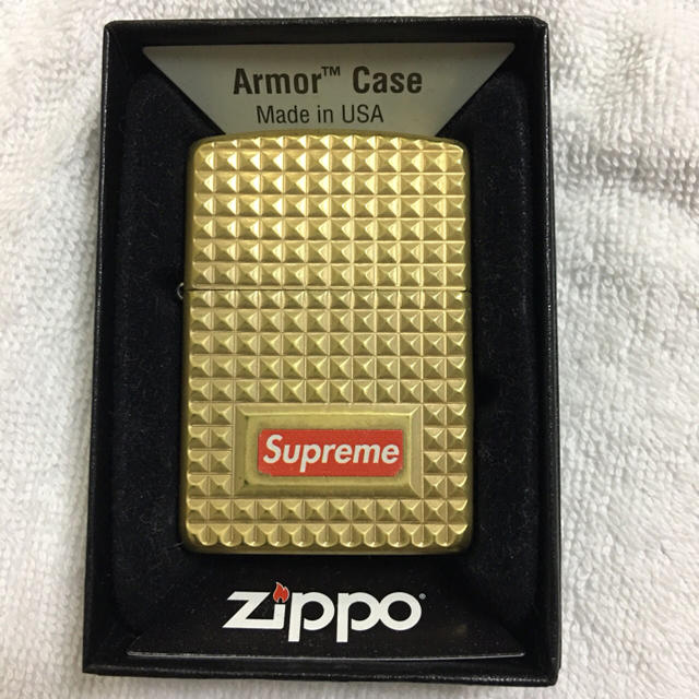 Supreme(シュプリーム)のSupreme Diamond Cut Zippo®️ 17FW メンズのファッション小物(タバコグッズ)の商品写真