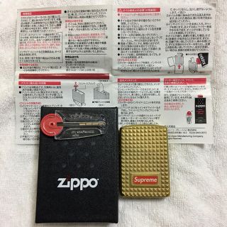 シュプリーム(Supreme)のSupreme Diamond Cut Zippo®️ 17FW(タバコグッズ)