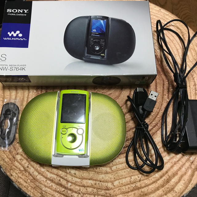 SONY(ソニー)の7/9まで出品 ウォークマン S NW-S764K 8G WALKMAN スマホ/家電/カメラのオーディオ機器(ポータブルプレーヤー)の商品写真