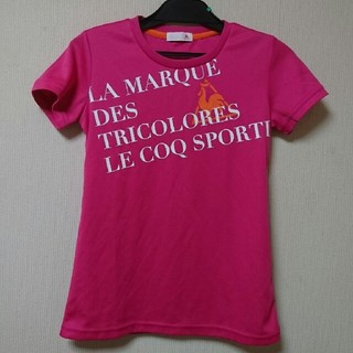 ルコックスポルティフ(le coq sportif)のルコック le coq スポーツTシャツ ピンク(Tシャツ(半袖/袖なし))