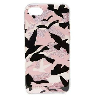 レベッカミンコフ(Rebecca Minkoff)のレベッカミンコフ　iPhone7ケース　Camo Bird　ピンク　迷彩(iPhoneケース)