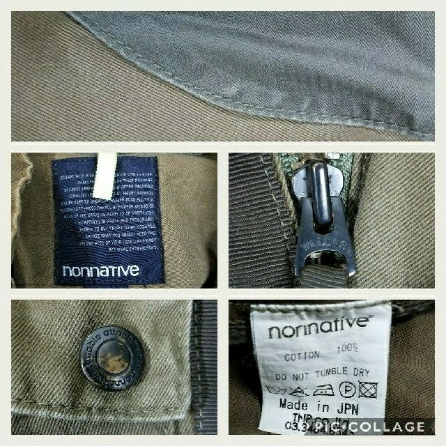 nonnative(ノンネイティブ)のNONNATIVE/ノンネイティブ  ジップアップジャケット メンズのジャケット/アウター(その他)の商品写真