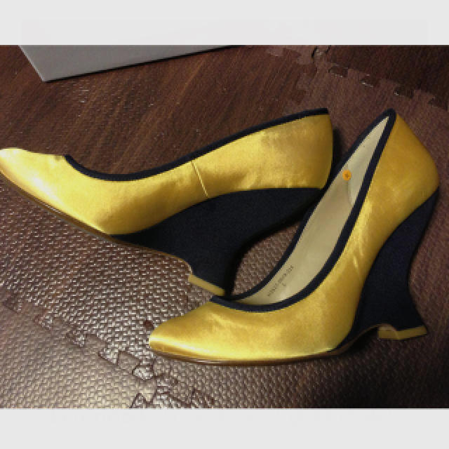 rienda(リエンダ)の【rienda】サテンウエッジパンプス♡ レディースの靴/シューズ(ハイヒール/パンプス)の商品写真