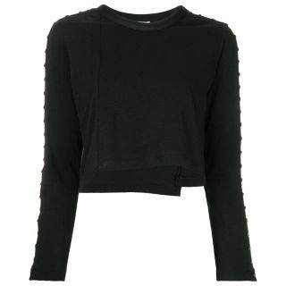 スリーワンフィリップリム(3.1 Phillip Lim)の値下げ！3.1フィリップリムのクロップドトップス(Tシャツ(長袖/七分))