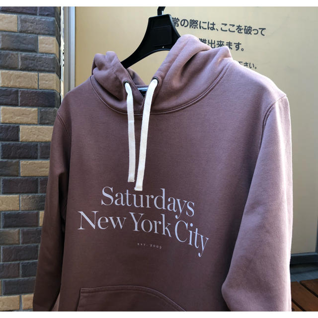 SATURDAYS SURF NYC(サタデーズサーフニューヨークシティー)の【美品】Saturdays surf nyc サタデーズサーフ パーカー メンズのトップス(パーカー)の商品写真