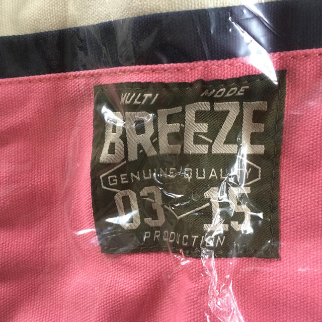 BREEZE(ブリーズ)の未開封 ブリーズ ノベルティ バッグ  レディースのバッグ(トートバッグ)の商品写真