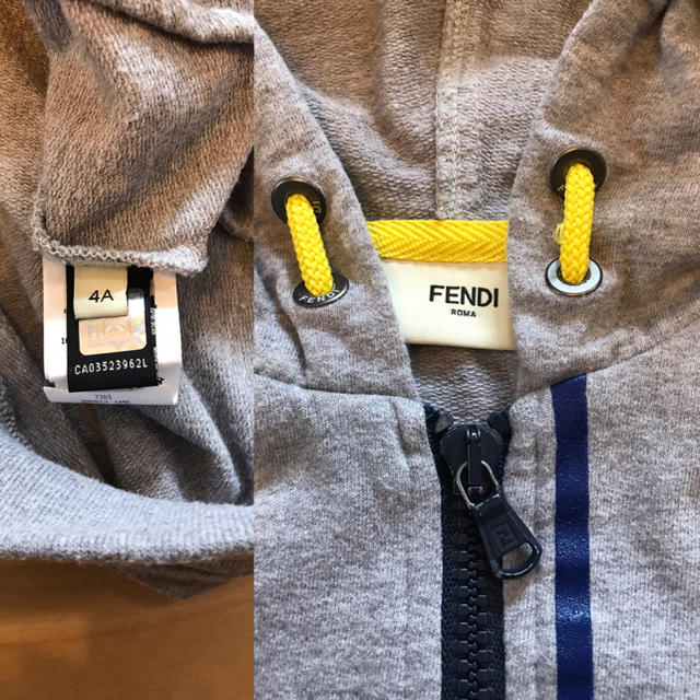 FENDI - フェンディキッズ パーカーの通販 by 724872487248's shop ...